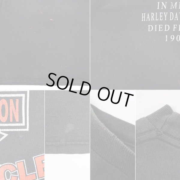 画像4: Early 00's HARLEY-DAVIDSON 両面プリントTシャツ “MADE IN USA” (4)