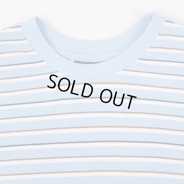 画像3: 90's Puritan マルチボーダーTシャツ (3)