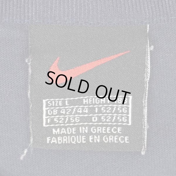 画像2: 00's NIKE スウォッシュロゴ刺繍 Tシャツ (2)