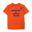 画像1: 80's DENVER BRONCOS フロッキープリントTシャツ "MADE IN USA" (1)