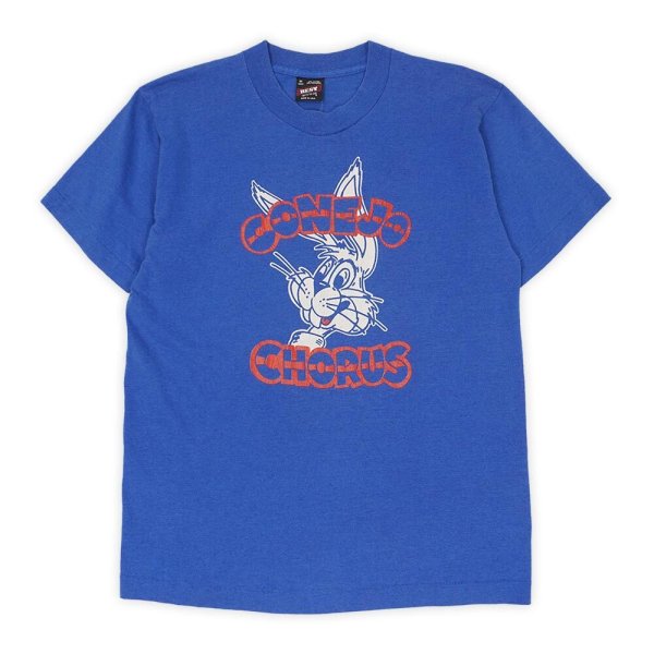 画像1: 90's Fruit of the loom BEST プリントTシャツ "CONEJO CHORUS / MADE IN USA" (1)
