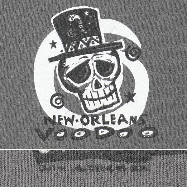画像3: 00's NEW ORLEANS VOO DOO 両面プリントTシャツ (3)