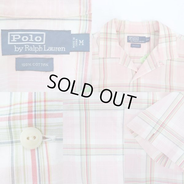 画像3: 90's Polo Ralph Lauren S/S オープンカラーシャツ (3)