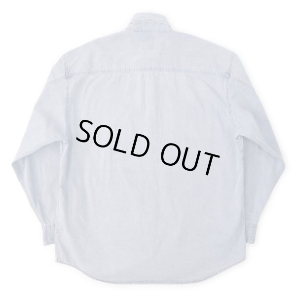 画像2: 90's OLD GAP デニムワークシャツ (2)