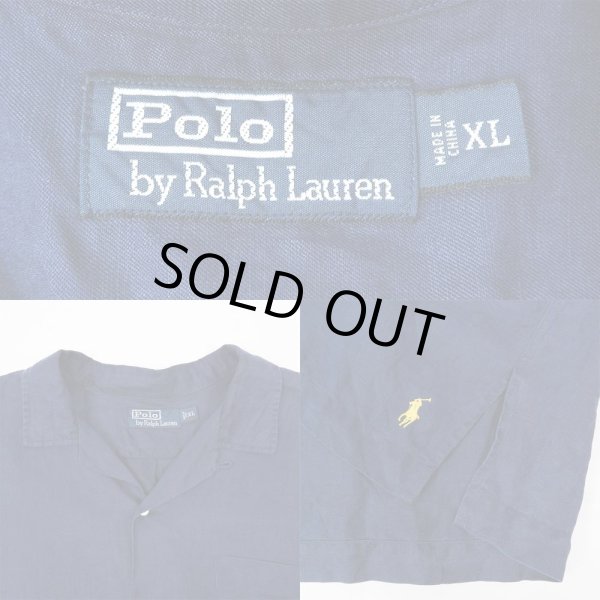 画像3: 90's Polo Ralph Lauren オープンカラーシャツ “LINEN × SILK” (3)