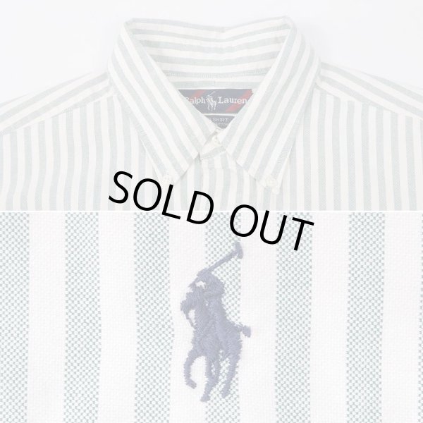 画像3: 90's Polo Ralph Lauren ボタンダウンシャツ “BIG SHIRT” (3)