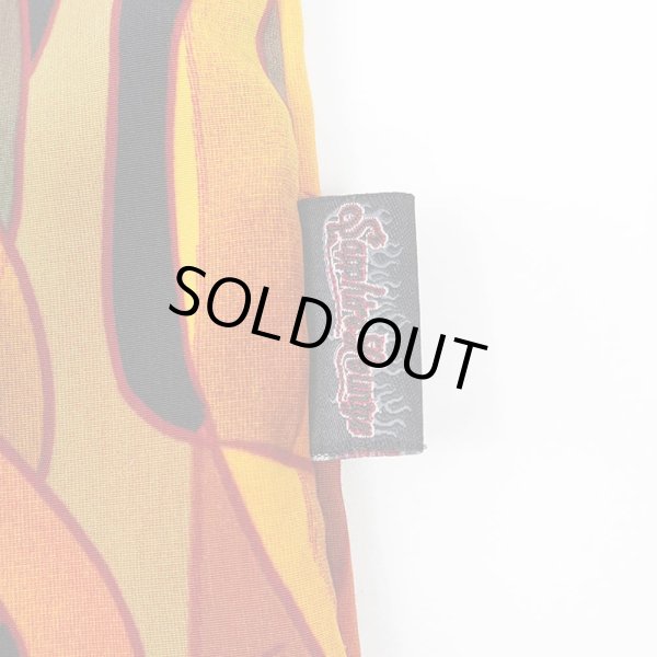 画像4: 90's Sapphire lounge フレイムパターン オープンカラーシャツ #2 (4)