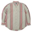 画像1: Early 90's Polo Ralph Lauren マルチストライプ柄 ワークシャツ (1)