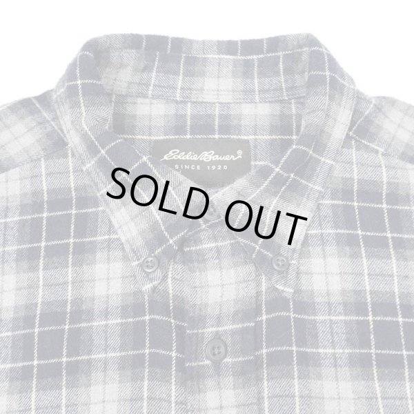 画像3: 00's Eddie Bauer フランネル ボタンダウンシャツ (3)