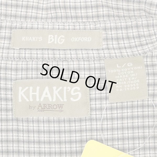 画像2: 90-00's KHAKI'S by ARROW ボタンダウンシャツ "BIG OXFORD" (2)