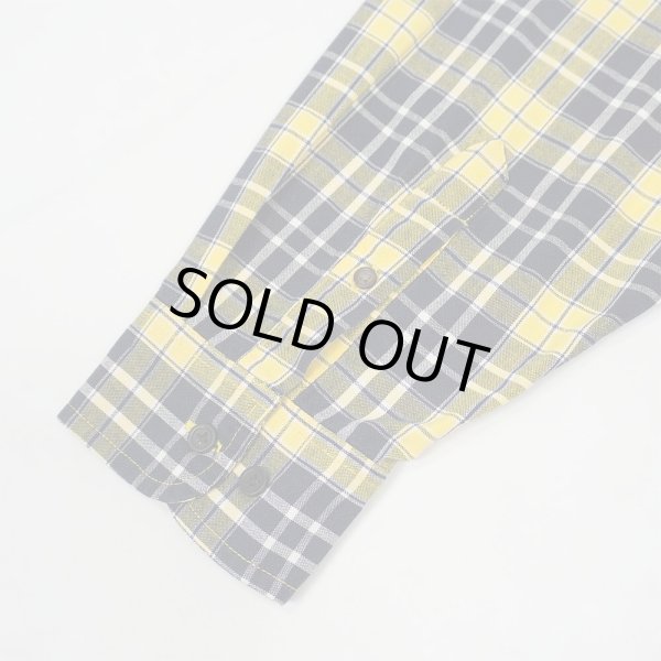 画像4: 90's Eddie Bauer ボタンダウンシャツ "YELLOW PLAID" (4)