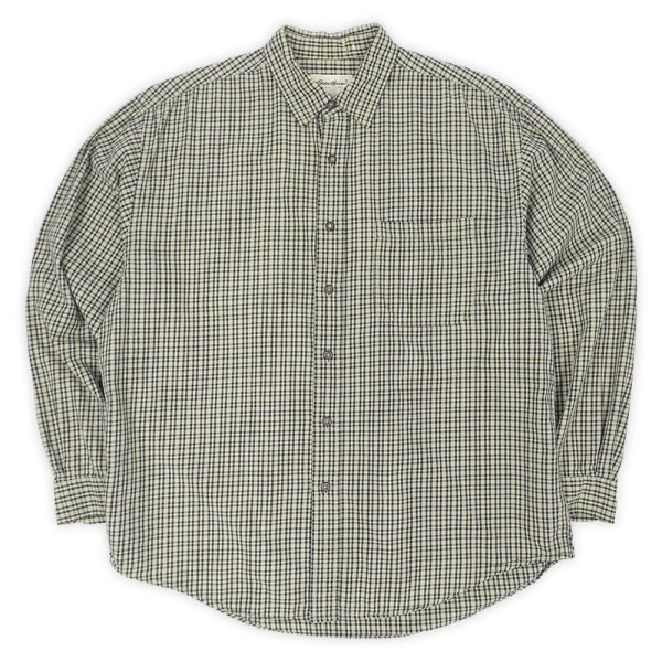 画像1: 90's Eddie Bauer レギュラーカラーシャツ (1)
