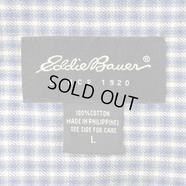 画像2: 00's Eddie Bauer S/S レギュラーカラーシャツ (2)