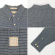 画像3: 90's KHAKI'S by ARROW ボタンダウンシャツ "Navy×Black Plaid / BIG OXFORD" (3)