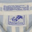 画像2: 80's Pelican Cove ストライプ柄 S/S ボタンダウンシャツ (2)