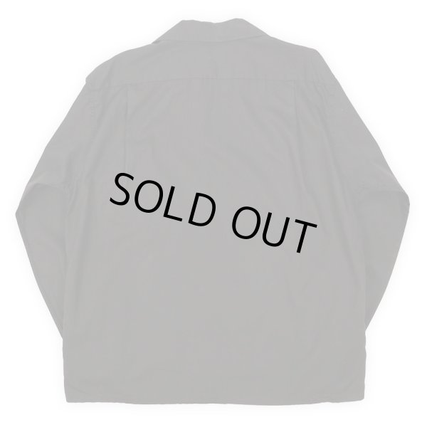 画像2: 60's VAN HEUSEN コットン オープンカラーシャツ “BLACK” (2)