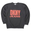 画像1: 90's DKNY ビッグロゴ スウェット "MADE IN USA" (1)