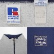 画像2: 90's RUSSELL ハーフジップスウェット "MADE IN USA" (2)