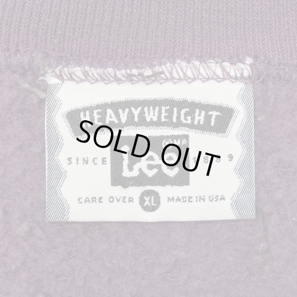 画像2: 90's Lee ブランクスウェット “PURPLE / MADE IN USA” (2)