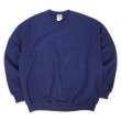 画像1: Early 00's JERZEES ブランクスウェット "NAVY / DEADSTOCK" (1)