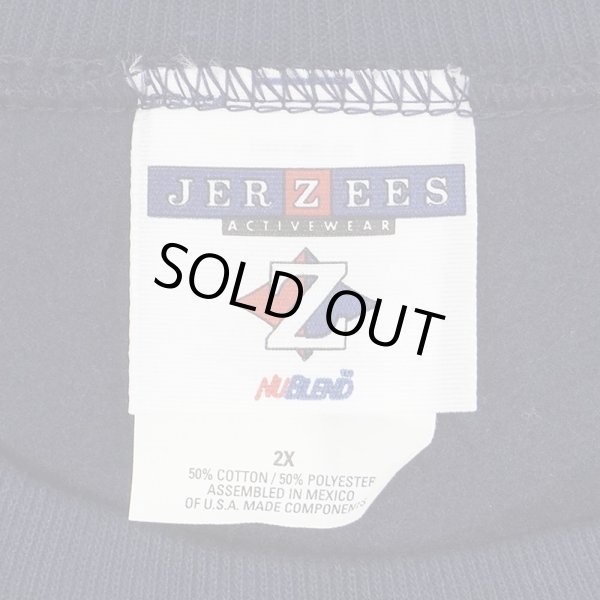 画像2: Early 00's JERZEES ブランクスウェット "NAVY / DEADSTOCK" (2)