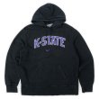 画像1: 00's NIKE カレッジロゴ スウェットパーカー “K-STATE” (1)