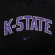 画像2: 00's NIKE カレッジロゴ スウェットパーカー “K-STATE” (2)