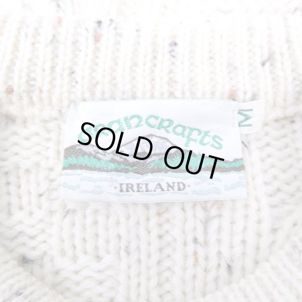 画像3: Arancrafts フィッシャーマンセーター “MADE IN IRELAND” (3)