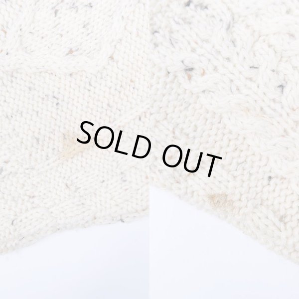 画像4: Arancrafts フィッシャーマンセーター “MADE IN IRELAND” (4)