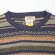 画像3: 90's ST.JOHN'S BAY マルチボーダー コットンニット "MADE IN USA" (3)