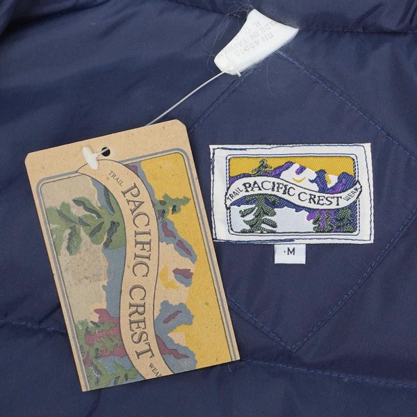 画像2: 90's PACIFIC CREST ライトダウンベスト "DEADSTOCK" (2)