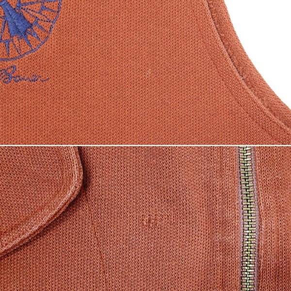 画像5: 90's Eddie Bauer スウェット フーディー ベスト "黒タグ" (5)