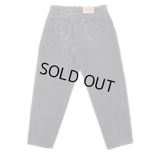 画像2: 90's Levi's 560 ブラックデニムパンツ "MADE IN USA" (2)