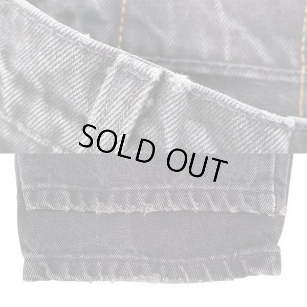 画像4: 90's Levi's 560 ブラックデニムパンツ "MADE IN USA" (4)