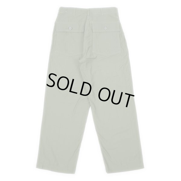 画像2: 60's US.ARMY コットンサテン ベイカーパンツ "RESIZE / DEADSTOCK" (2)