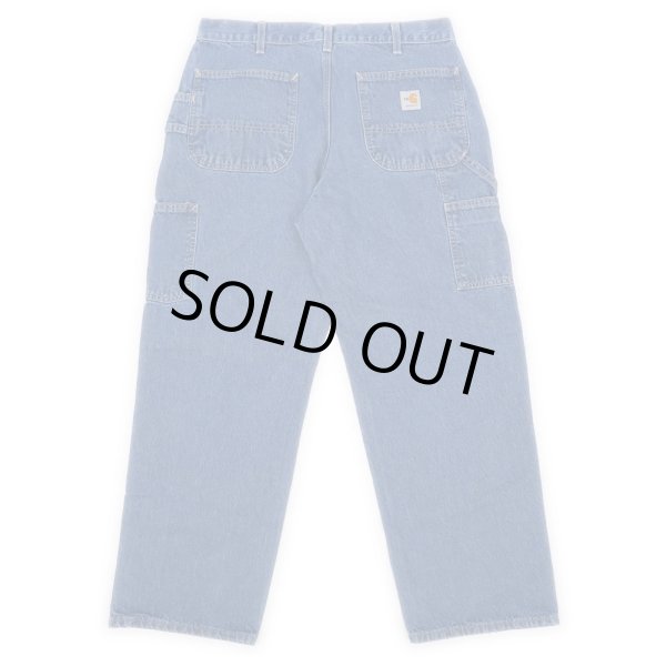 画像2: 00's Carhartt デニムペインターパンツ "W34 L30" (2)