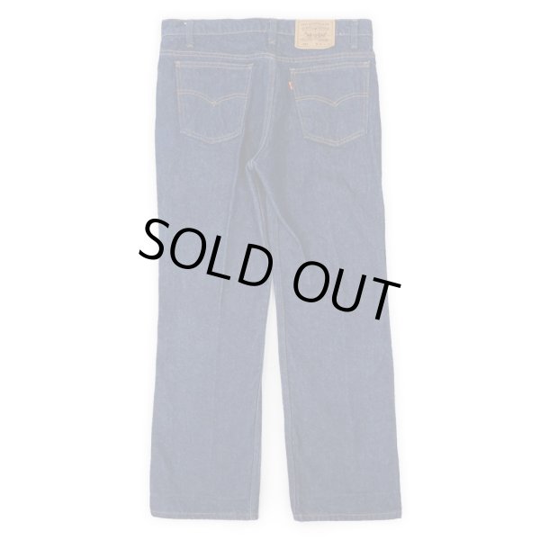 画像2: Early 90's Levi's 517 ブーツカット デニムパンツ "MADE IN USA / 真紺" (2)