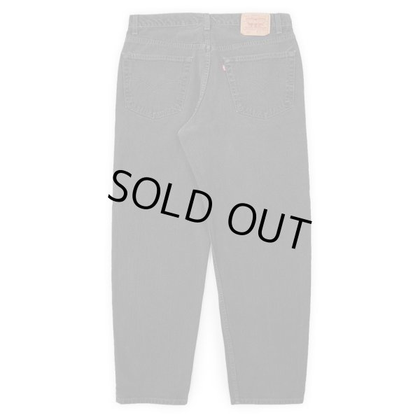 画像2: 90's Levi's 550 ブラックデニムパンツ "MADE IN CANADA / W38 L32" (2)