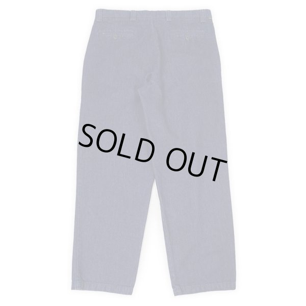 画像2: Early 00's DOCKERS 2タック デニムトラウザー "Dark Indigo / W34 L32" (2)