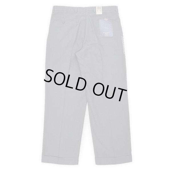 画像2: 00's DOCKERS ハウンドトゥース柄 2タックトラウザー "W36 L30 / DEADSTOCK" (2)