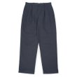 画像1: 00's DOCKERS 2タック コットンリネントラウザー "DARK NAVY" (1)