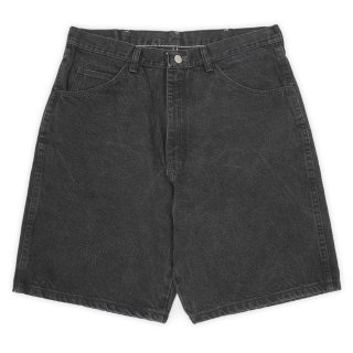 90s Levis 550 ブラック デニム ショーツ USA製 W32 L11 古着 リーバイス Levis 550 RELAXED FIT ブラックデニムショーツ
