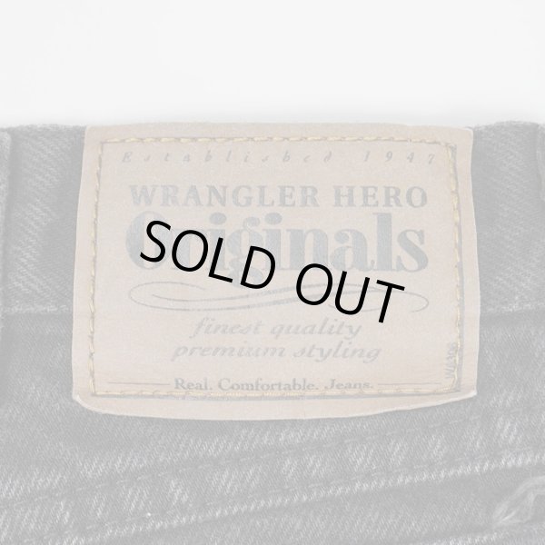 画像3: 00's Wrangler ブラックデニムショーツ "W33相当" (3)