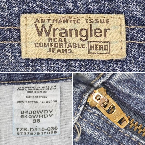 画像3: 00's Wrangler デニムペインターショーツ "W36" (3)