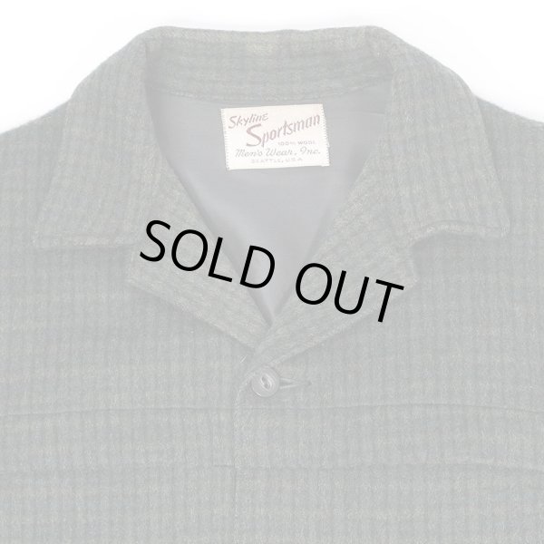 画像4: 60's Skyline Sportsman ウールジャケット (4)