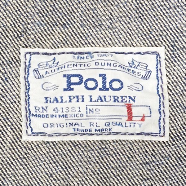 画像3: 00's Polo Ralph Lauren 101-J type デニムジャケット (3)