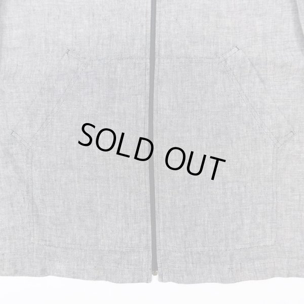 画像4: 90's CHICO'S DESIGN リネンフーディジャケット (4)