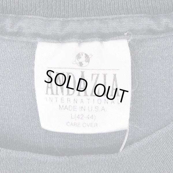 画像3: 90's ANDAZIA 総柄プリントTシャツ "MADE IN USA" (3)