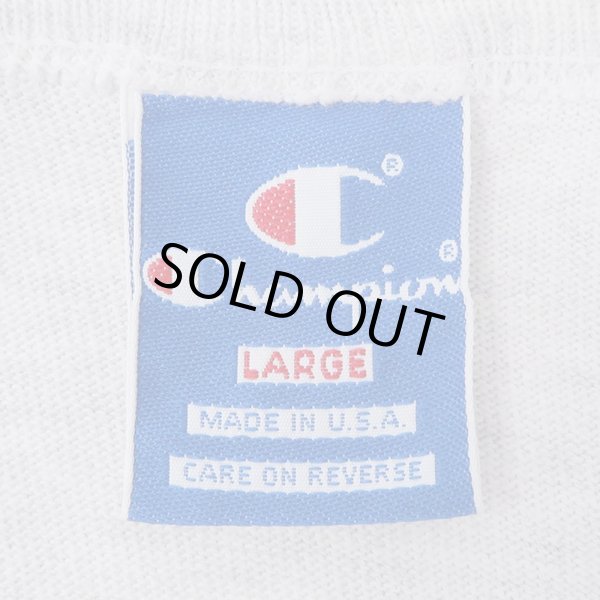 画像2: 90's Champion L/S カレッジプリントTシャツ "MADE IN USA" (2)