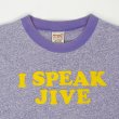 画像2: 90's ABERCROMBIE ＆ FITCH フロッキープリント リンガーTシャツ (2)